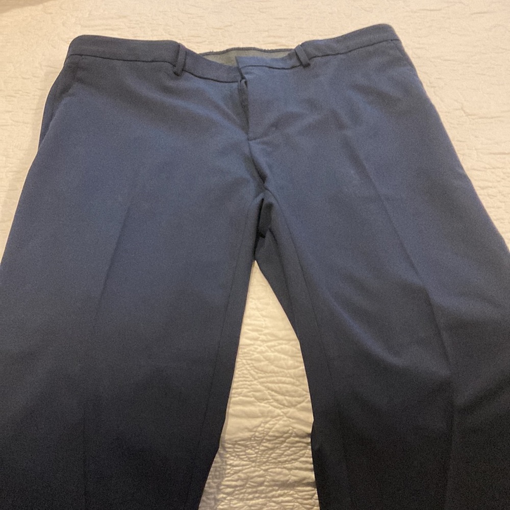 Men’s Navy Haggar Dress Pant - 38x32